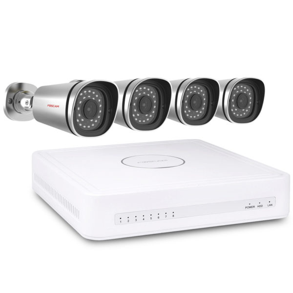 Kit Cámaras IP Foscam y NVR - Imagen 2