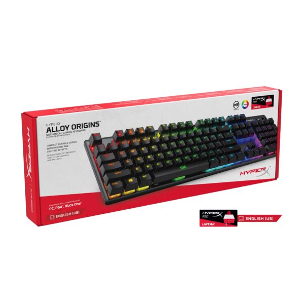 Teclado Gamer HyperX Alloy Origins Core - Imagen 5