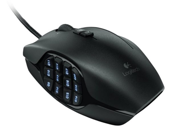 MOUSE G600 MMO Logitech Gaming Alámbrico USB 8000DPI Compatible Win-Mac...