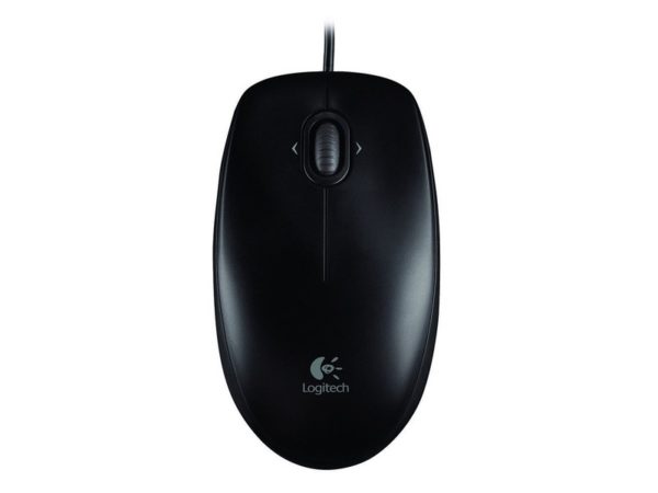 MOUSE M90 Logitech Alámbrico USB  En Caja Compatible Win-Mac Garantía 3Años-NEGRO