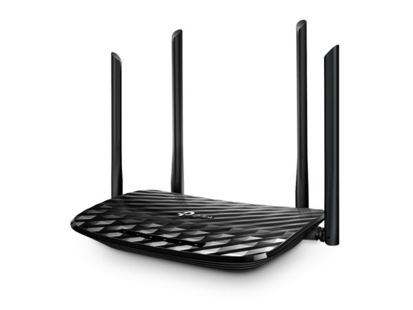 Router TPLINK Inalambrico Doble banda AC1200 Gigabit MU-MIMO  4 Antenas externas