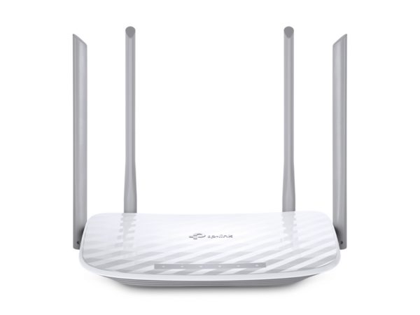 Router TPLINK Inalambrico doble banda AC 1200 Dual Band 4 Antenas externas.
