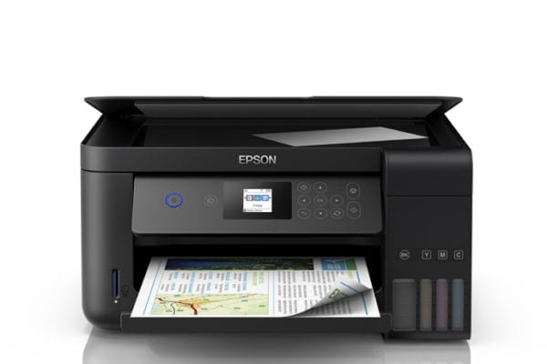 IMPRESORA MULTIFUNCIONAL EPSON ECOTANK L4160, IMPRESIÓN DUPLEX. WIFI.