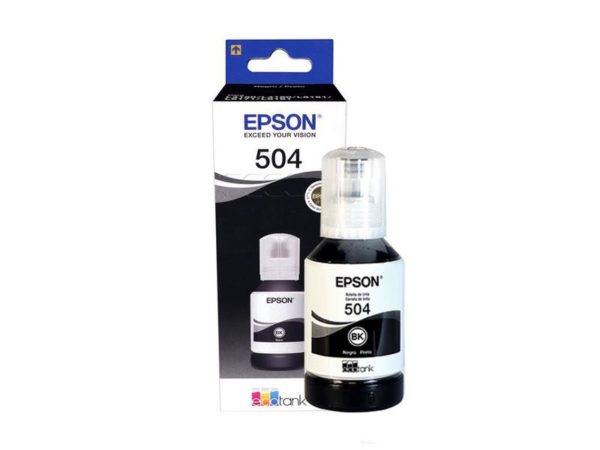 Botella Epson T504120-AL NEGRO L4150 / L4160  (7.500 paginas)