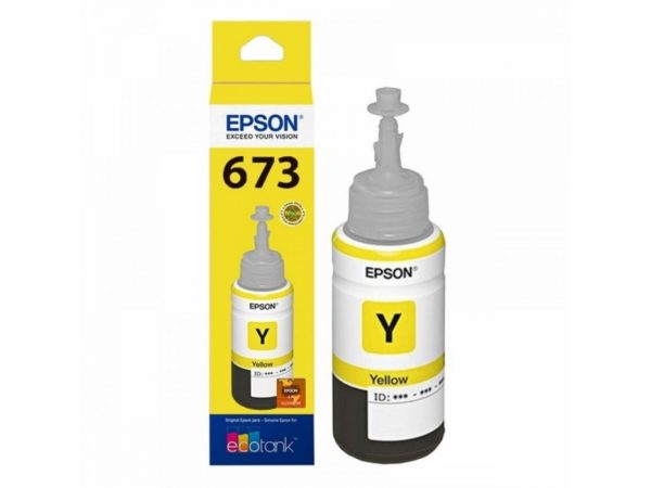 Botella Epson T673420-AL - ECOTANK Yellow L800/L805 (1800 fotos 10 x 15 cm)