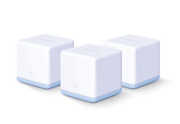 Router Mercusys WIFI de malla, AC1200 Mbps Paquete por 3 Unidades