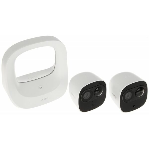 KIT 2 CAMARAS WIFI 2 MP 1/2.7" CMOS VISION NOCTURNA 10M DETECCION PIR...