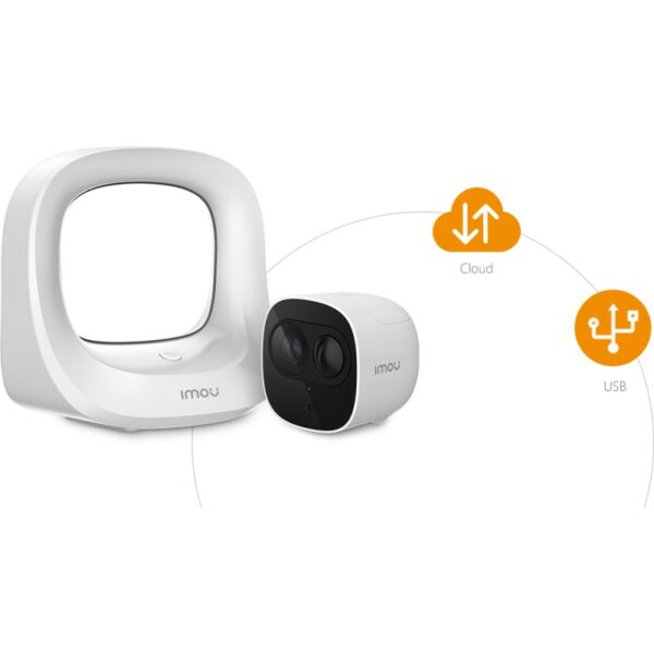 KIT 2 CAMARAS WIFI 2 MP 1/2.7" CMOS VISION NOCTURNA 10M DETECCION PIR... - Imagen 4