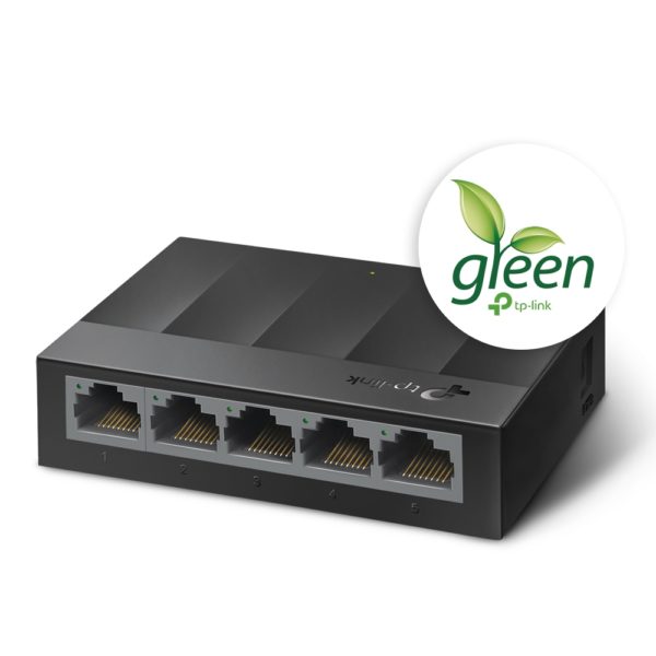 Switch TPLINK Gigabit de escritorio de 5 puertos, 10/100 /1000