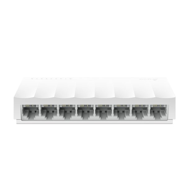 Switch de escritorio de 8 puertos 10/ 100M RJ45, caja de plástico
