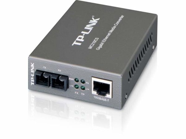 Convertidor TP-LINK Multimedia de Modo Individual de Gigabit