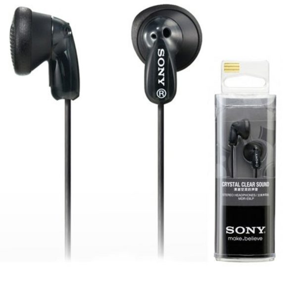 Audífonos Sony internos MDR-E9LP Color Negro, tipo Interno o de botón
