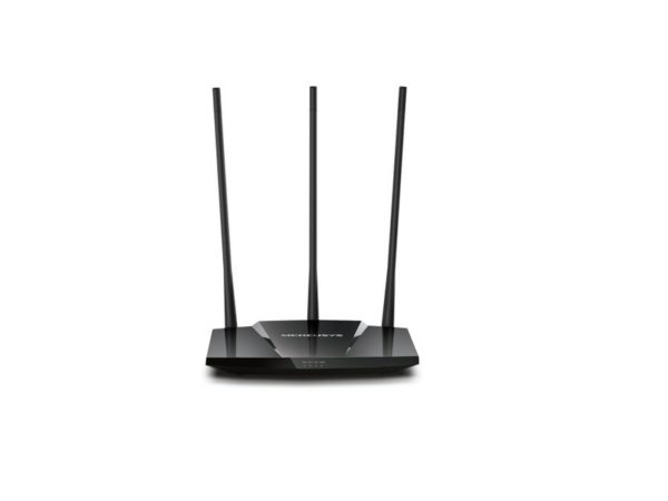 Router Mercusys Inalambrico Alta Potencia 300Mbps 3 antenas externas.