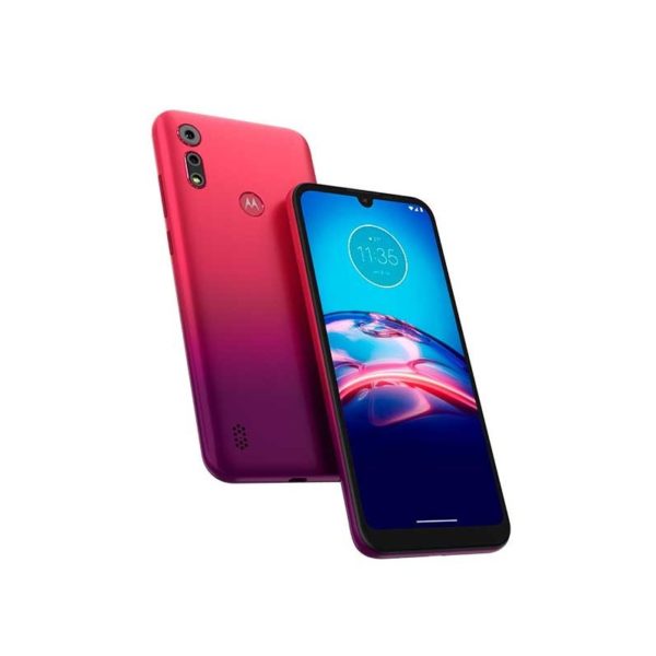 Celular Motorola E6 S color Rojo