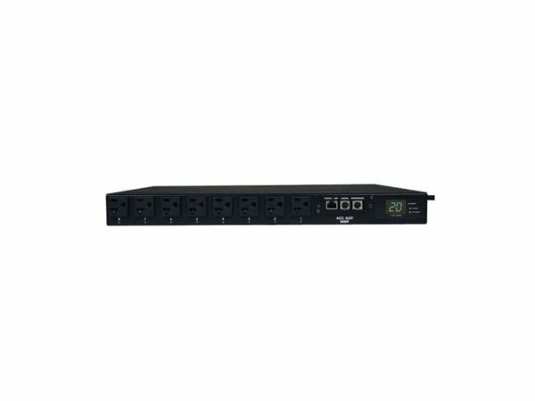 PDU Tripplite de 20 Amp con Medidor de Carga Interfaz de red y ATS