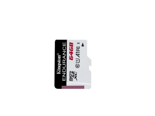Memoria Kingston microSDXC Endurance 95R/30W C10 A1 UHS-I 64GB - 10,000 horas