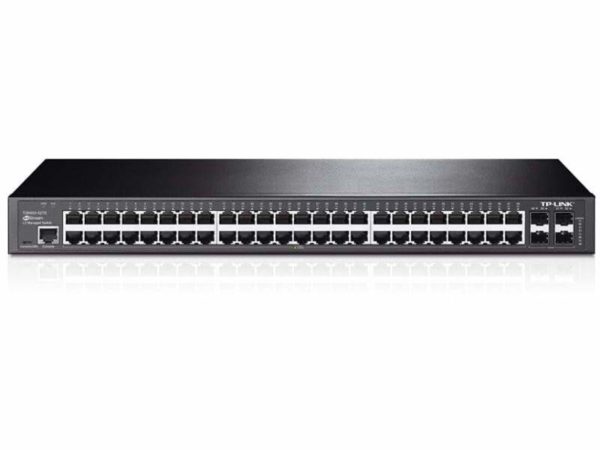 Switch TP-LINK Administrable de 48 Puertos Gigabit L2 con 4 Ranuras SFP JetStream