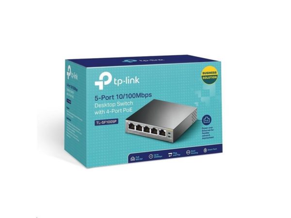 Switche TP-LINK PoE 10/100 de 5 Puertos