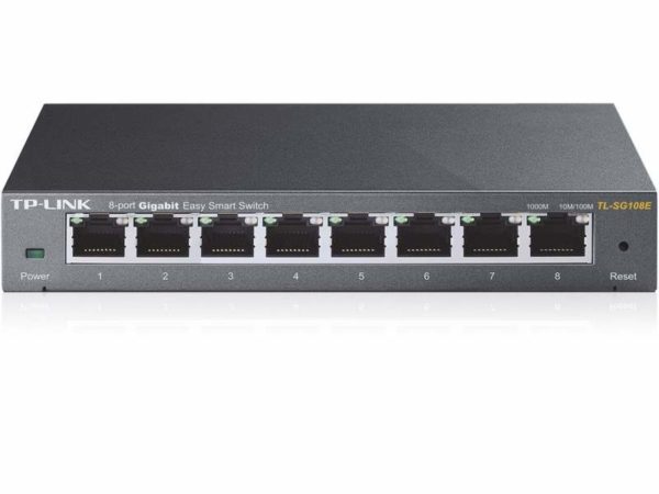 SwitchTP-LINK  denteligente Sencillo  8 puertos Gigabit