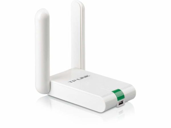 Adaptador de Red TPLINK N de Alta Ganancia USB 300Mbps, 2.4 GHz; 2 Antenas...