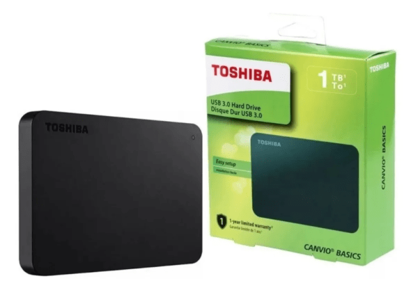 Disco Duro Externo 1tb Toshiba Canvio Usb 3.0 + Estuche @pd