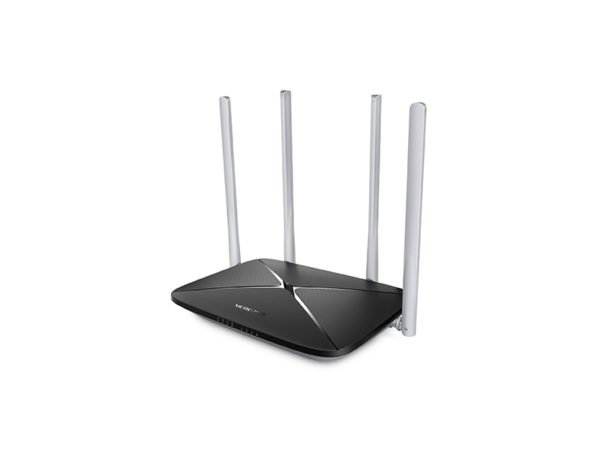 Router Mercusys  Inalambrico Doble banda AC1200 4 Antenas externas.