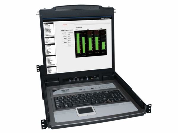 Consola multiplexor KVM - Consola multiplexor KVM NetDirector para montar en...