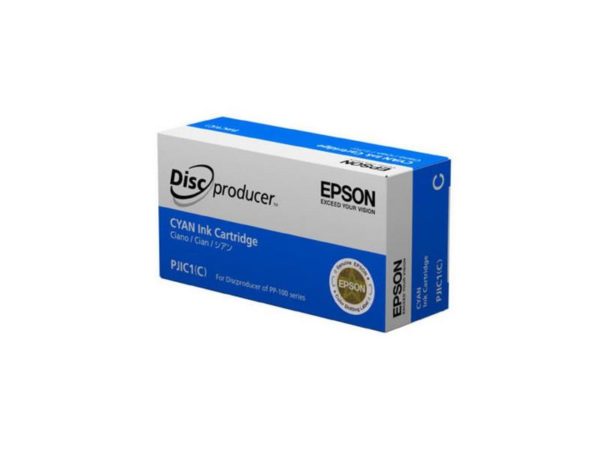 Cartucho Epson C13S020447 Cyan para Discproducer PP-100, PP-100AP, PP-100II,...