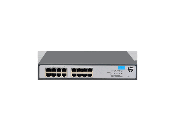 Switch HP 1420-16G, 16 10/100/1000, No adminitrable, Capa 2, no apilable, no PoE