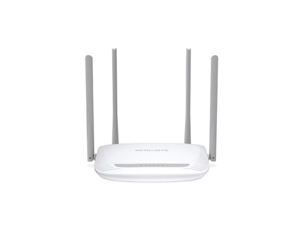 Router  Mercusys Inalambrico 300Mbps , 4 Antenas externas.