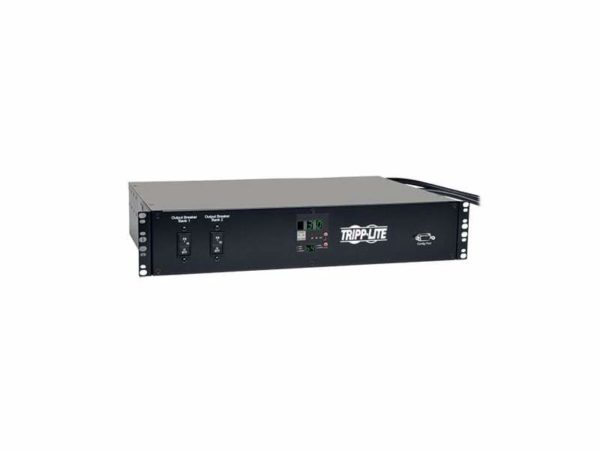 PDU Monofásico con ATS - Medidor Digital/Switch Transferencia Automática,...