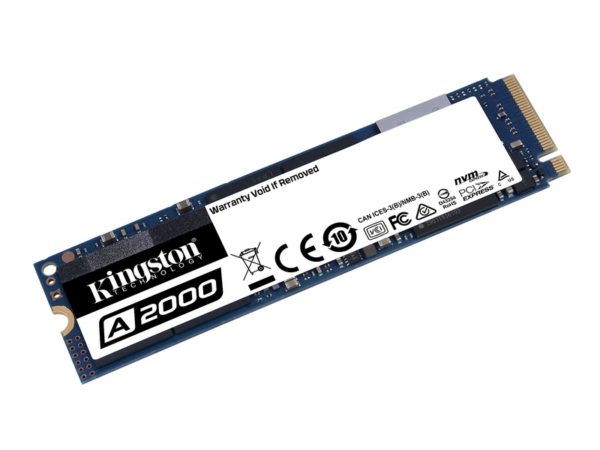 unidad estado solido kinstong SSD A2000 M.2 2280 NVMe PCIe Gen 3x4 1000GB