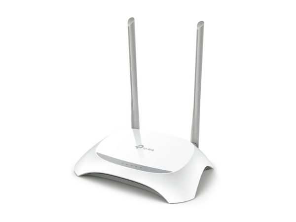 Router TPLINK  Inalambrico 300 Mbps; 2.4 Ghz ,2 Antenas externas - funcion WISP