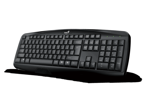 Teclado Genius Smart KB-128 USB Negro Resistente a Liquidos
