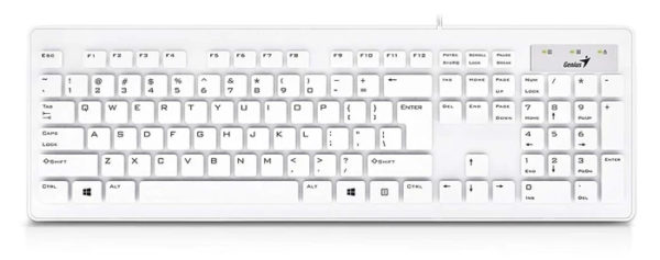 Teclado Slimstar 230, White