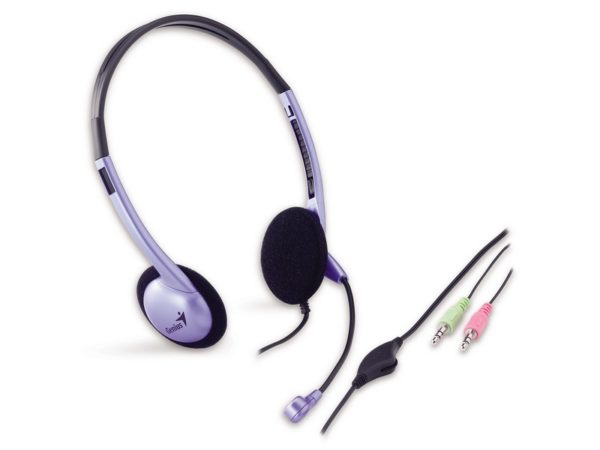 Audifono Genius HS-02B 2 Plug