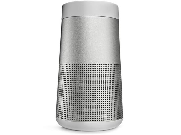 Parlante Revolve Bluetooth / Color: Plateado / Bateria de litio.