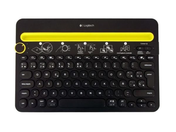 TECLADO K480 Logitech Español Bluetooth Compatible Win-Mac-Android...