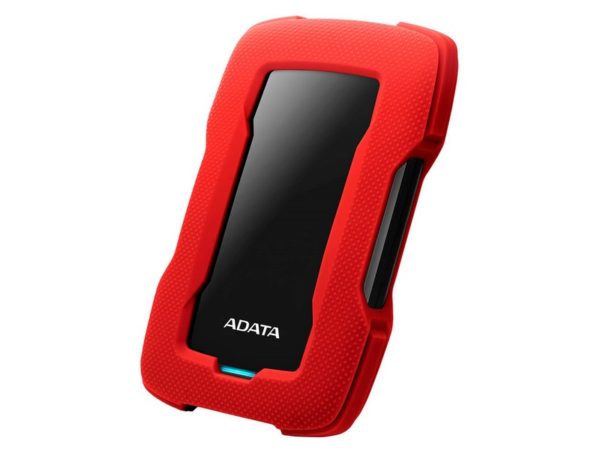ADATA DISCO EXTERNO ANTIGOLPES/SALPICADURAS HD330 1TB ROJO