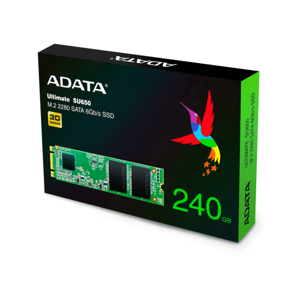 MEMORIA ADATA SSD SATA M.2 MODELO SU650NS38 240GB