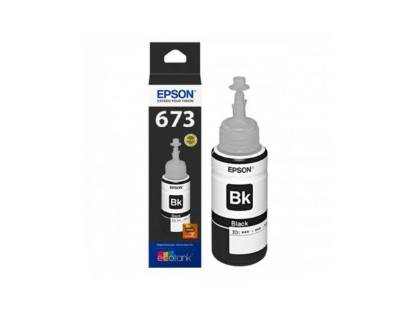 Botella Epson T673120-AL - ECOTANK Black L800/L805  (9900 fotos 10 x 15 cm)