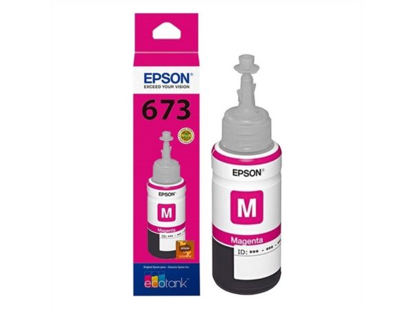 Botella Epson T673320-AL - ECOTANK Magenta L800/L805 (1800 fotos 10 x 15 cm)