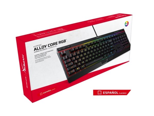 HyperX Alloy Core RGB Gaming Keyboard, LA
