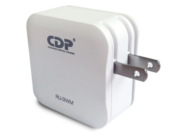 Cargador de Pared con 3 Puertos USB