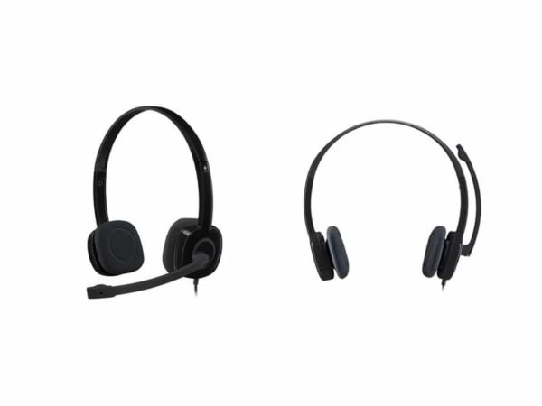 DIADEMA H151 Logitech Plug 3.5MM Compatible PC-Cell-Tablet Estéreo Micrófono...