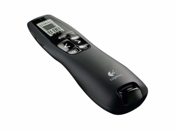 APUNTADOR R800 Logitech Wireless Receptor USB Compatible Win-Mac Laser Verde...