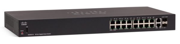 CIC-SWITCH -Switch Cisco SG250-18 18-Port Gigabit Smart Swit