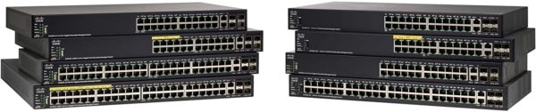 Cisco SG550X-24P 24-port Gigabit PoE Stackable Switch