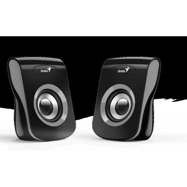 Parlantes  SPEAKER GENIUS SP-Q180  USB 6 W (IRON GREY)