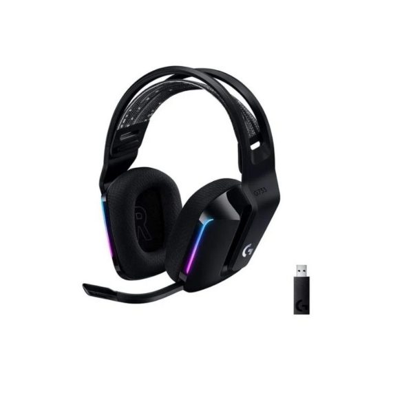 DIADEMA G733 WIRELES HEADSET- NEGRO
